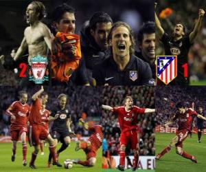 yapboz Liverpool FC 2 - Atletico de Madrid 1